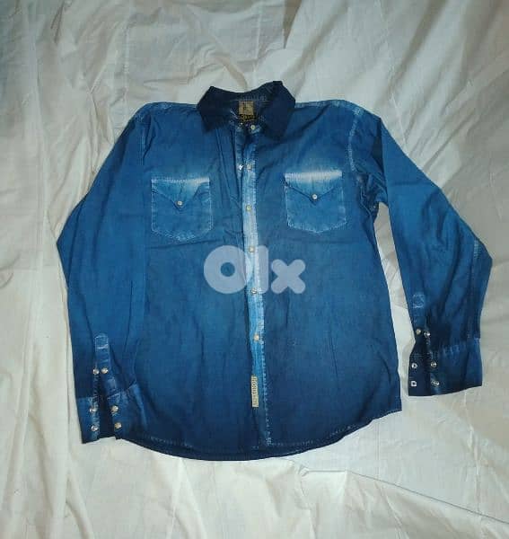 PRPS denim shirt distressed s to xxL 1