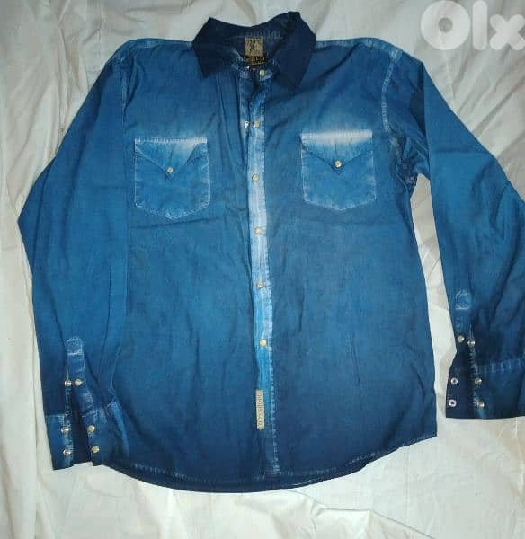 PRPS denim shirt distressed s to xxL 3