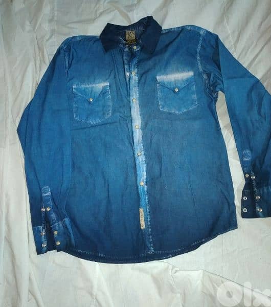 PRPS denim shirt distressed s to xxL 4
