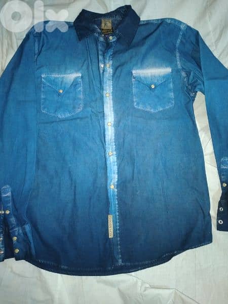 PRPS denim shirt distressed s to xxL 7