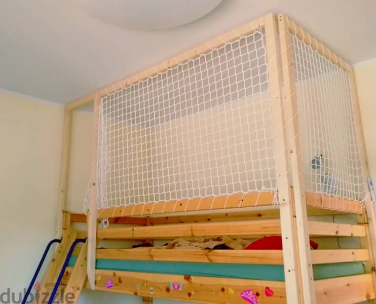 Rope net تصنيع شبك حبال 1