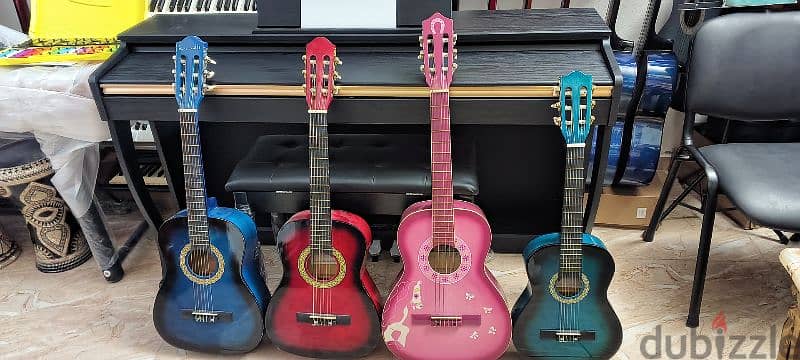 تشكيله غيتارات مقاس ولادي 0