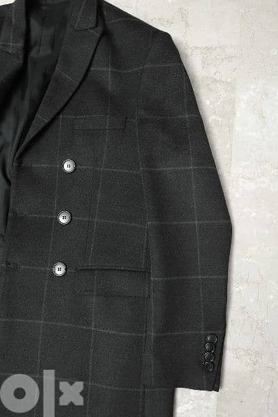 men coat cachmeer fabric Italian style 3