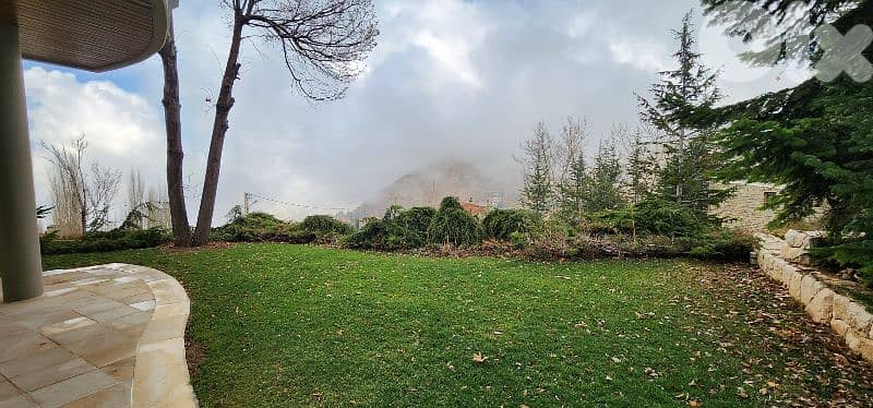 Villa for sale in Ouyoun El Siman/Garden شاليه للبيع في عيون السيمان 7