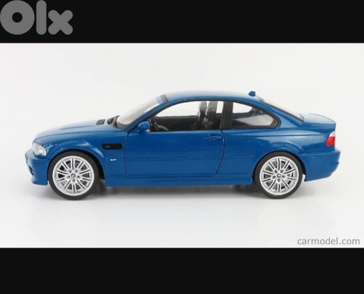 BMW M3 (2000) diecast car model 1;18. 1