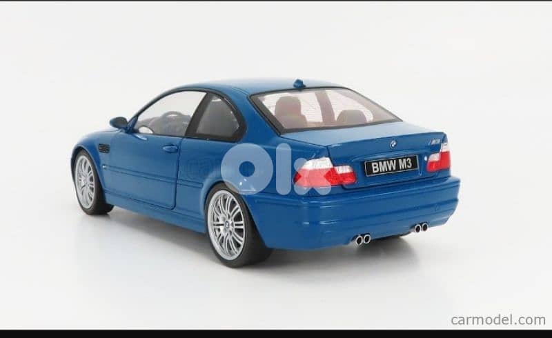 BMW M3 (2000) diecast car model 1;18. 2