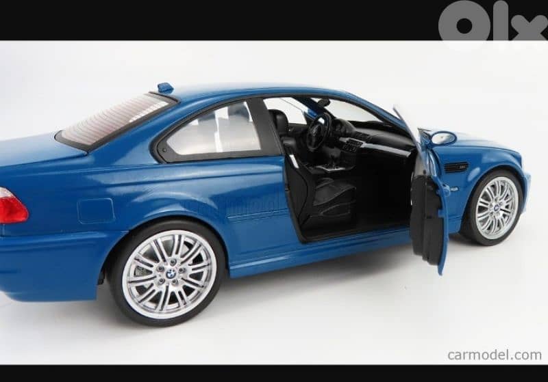 BMW M3 (2000) diecast car model 1;18. 6