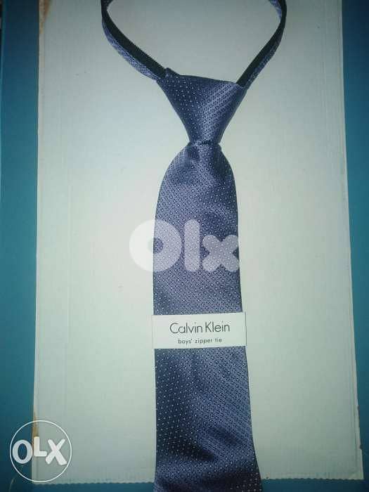 Calvin klein boys zipper tie 0