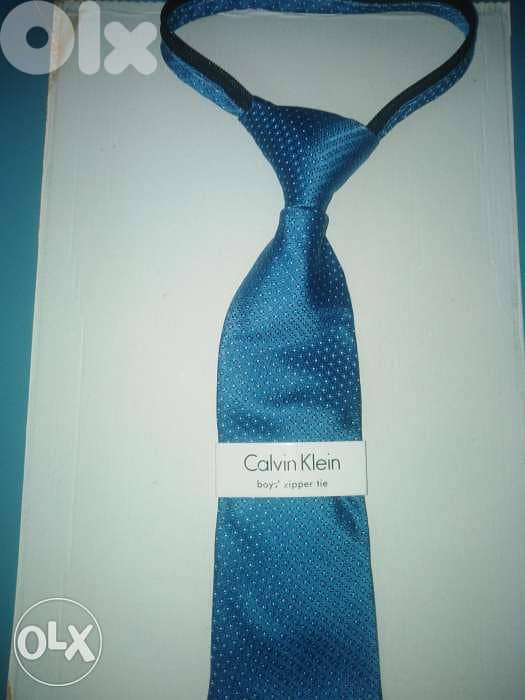 Calvin klein boys zipper tie 1