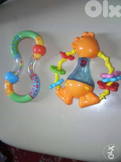 Offer: 2 BABY TOYS for age: 2 Years old & less. Both of 2 TOYS=20$