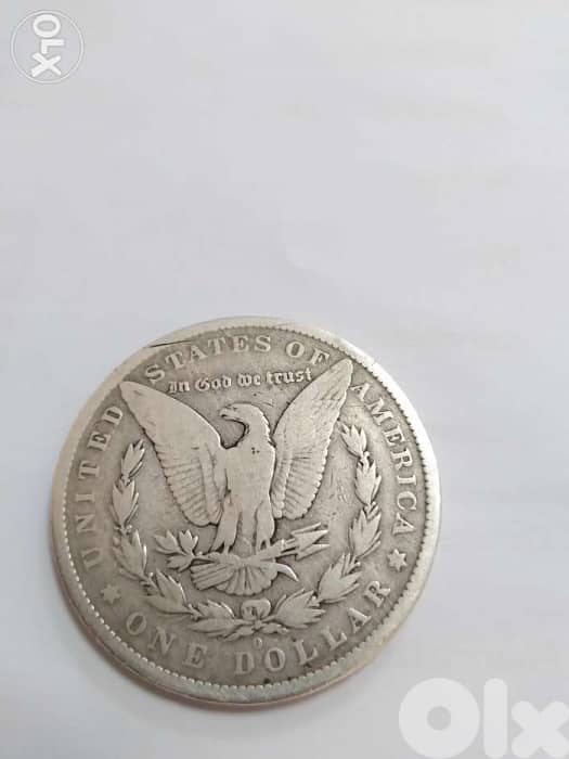 USA silver Morgan Dollar year 1883 weight 25.8 gt& 38 mm diameter 1