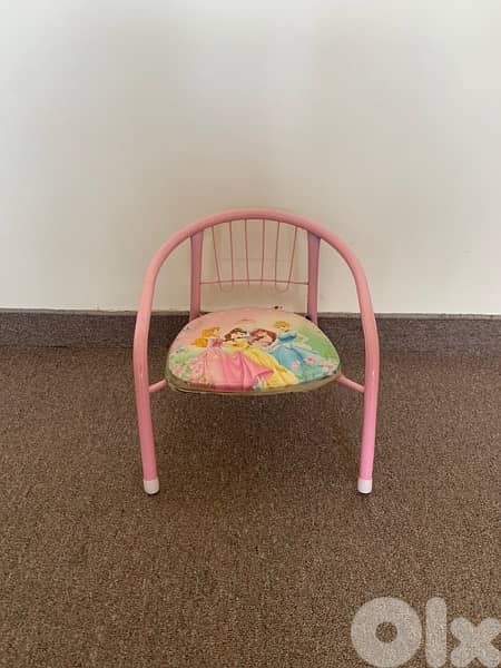 princess metal chair 0