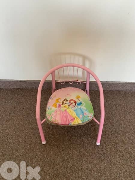 princess metal chair 1
