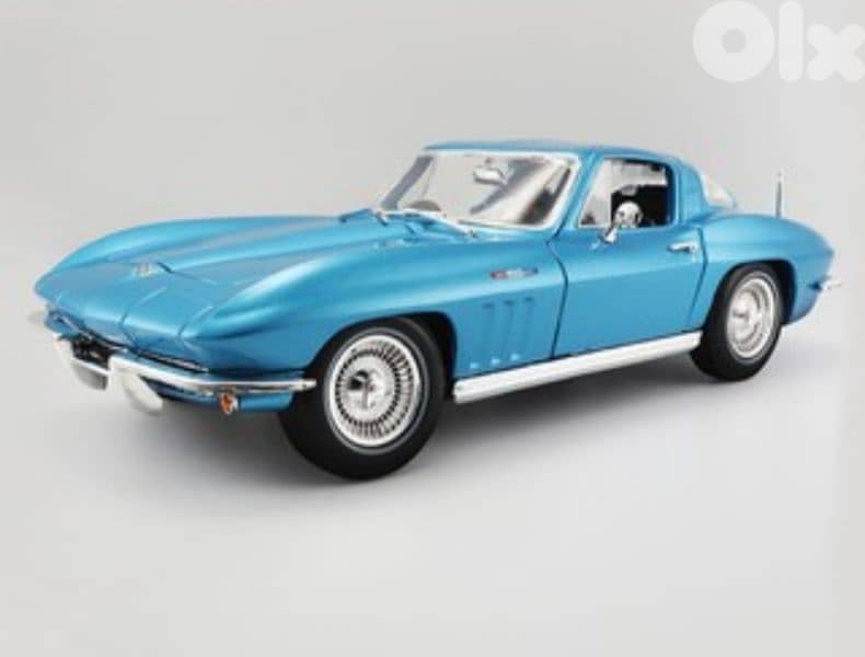Chevrolet Corvette 1965 diecast car model 1;18. 1