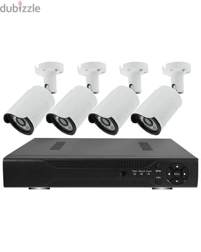 DVR 4 Channel and Cameras 2M عرض خاص ديفير و٤كاميرات