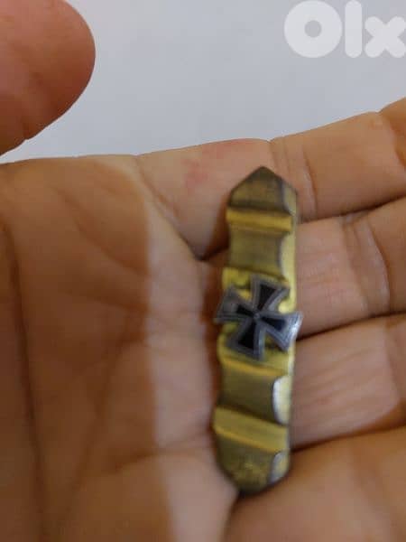Nazi German Cross  World War Two WW2 Pin era of Adolf Hitler WW2 3