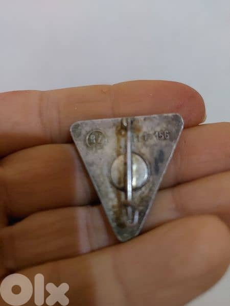 Nazi German Work women Pin era of Adolf Hitler WW2 2