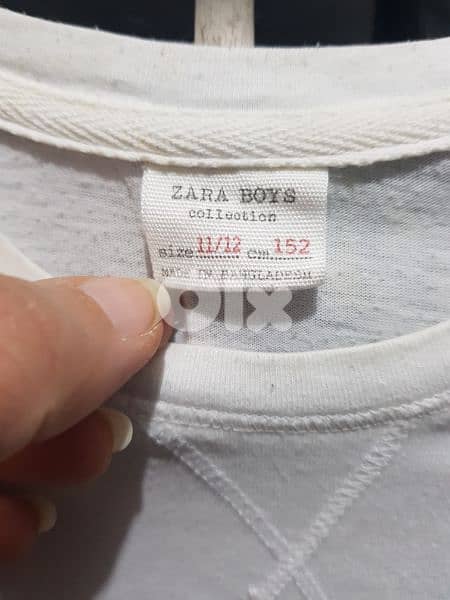 Zara tshirt for boys 11 / 12 years 1