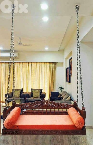 Indoor Wooden Swing مرجوحة خشب 1