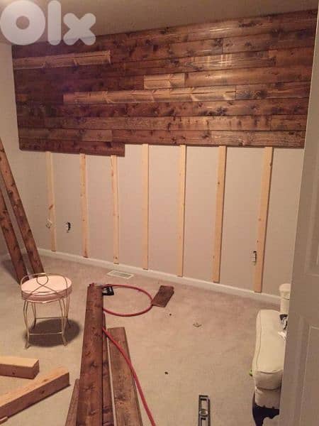 Indoor wooden wall decorations 3