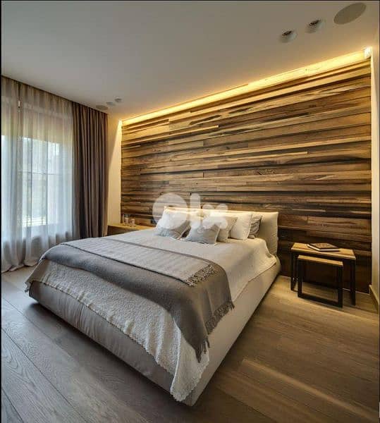 Indoor wooden wall decorations 5