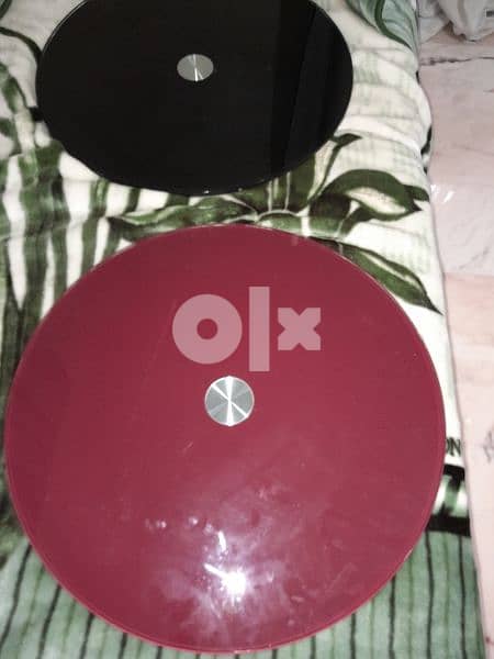 round glass table top 2 pieces 2