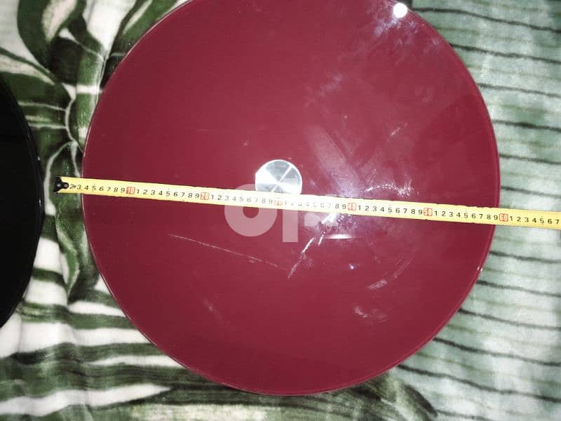 round glass table top 2 pieces 3