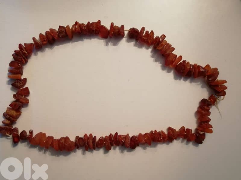 raw amber necklace 6