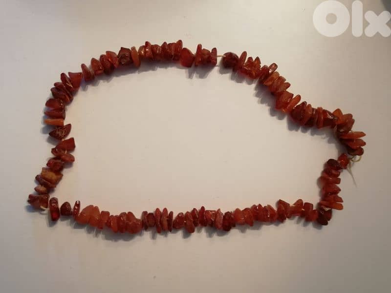 raw amber necklace 7