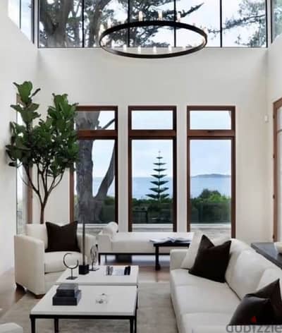 lofty minimalist high ceiling