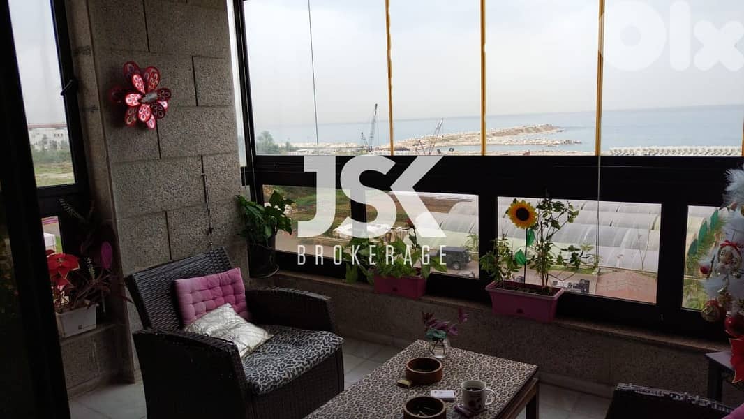 L10692-3-Bedroom Apartment With Sea View For Sale in Kaslik 0