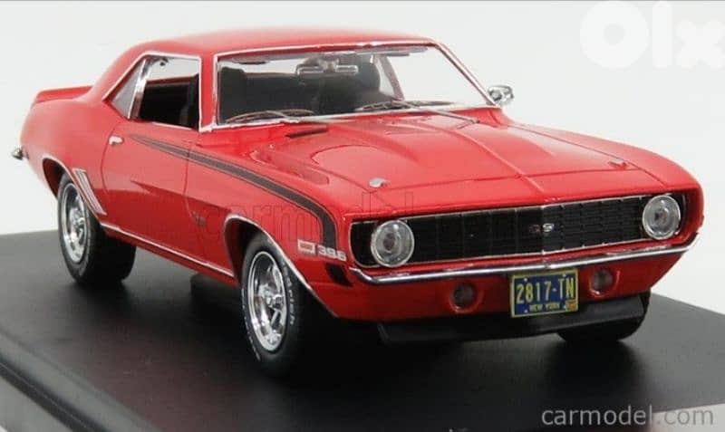 Chevrolet Camaro SS (1969) diecast car model 1;43. 3