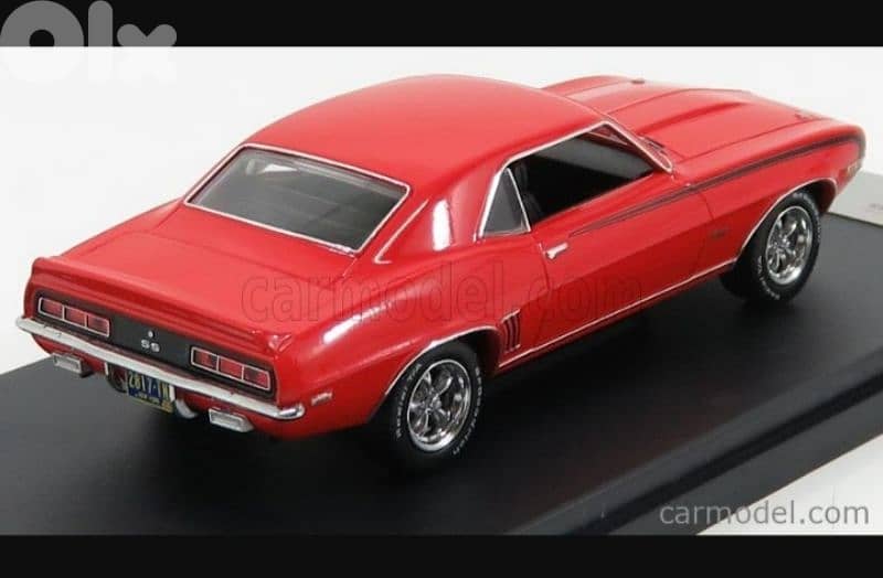 Chevrolet Camaro SS (1969) diecast car model 1;43. 4