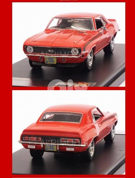 Chevrolet Camaro SS (1969) diecast car model 1;43. 6