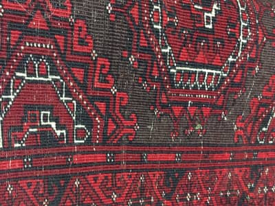 سجاد عجمي. 185/120. persianCarpet. Hand made. أنتيك