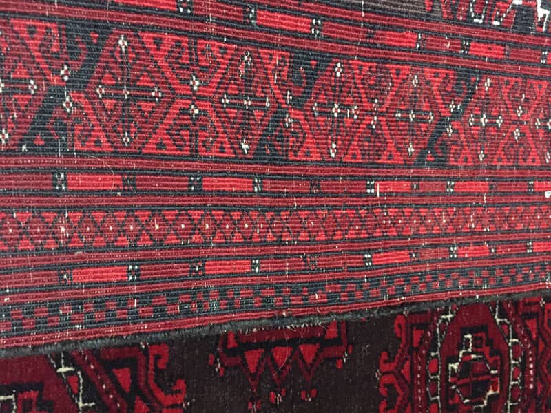 سجاد عجمي. 185/120. persianCarpet. Hand made. أنتيك 8