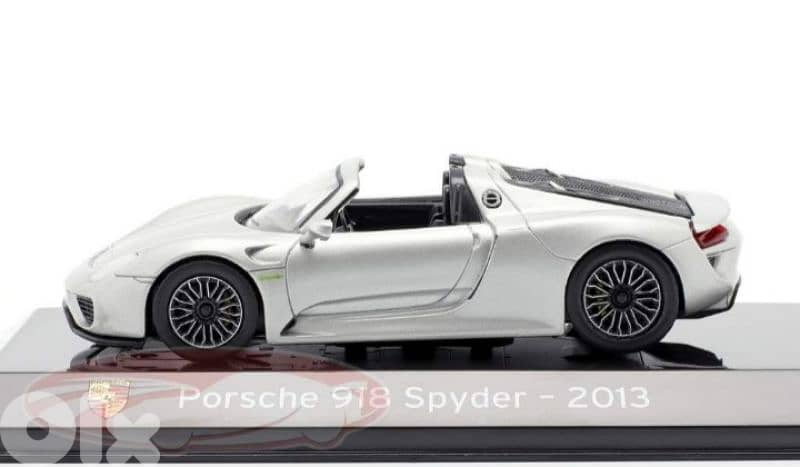 Porsche 918 Spyder (2013) diecast car model 1;43. 2