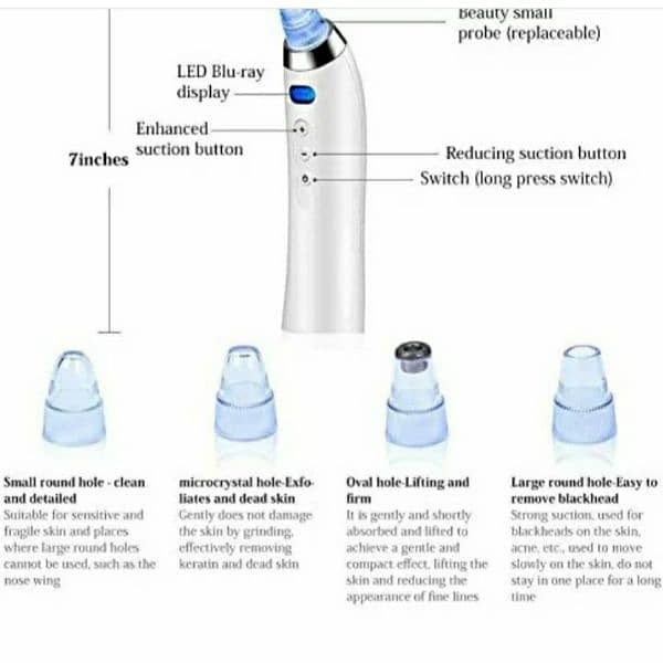 TuKnon 4 in 1 Blackhead Rempver, Acne Removal/3$ delivery 2