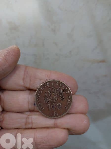 New Caledonia Bronze Coin year 1984 1