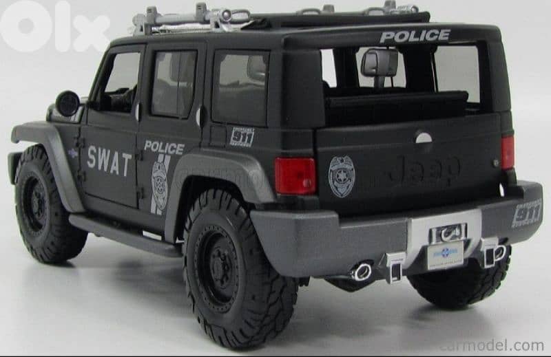 Jeep Wrangler Rescue diecast car model 1;18 1
