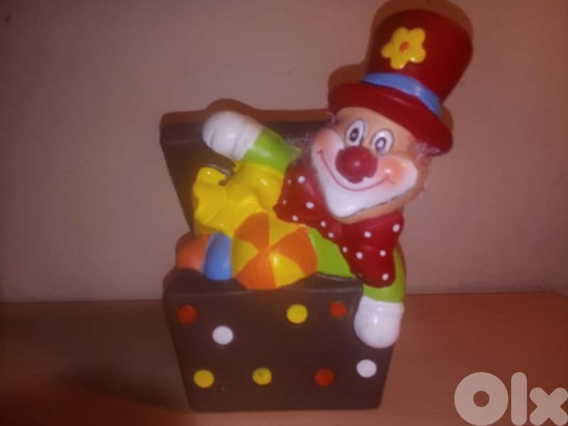 clown box porcelaine small moneykeeper 0