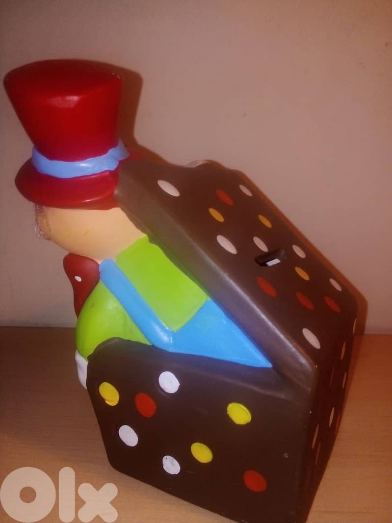 clown box porcelaine small moneykeeper 1