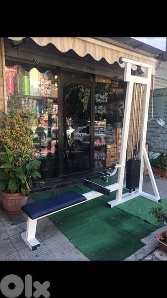 low pulley like new we have also all sports equipment 0