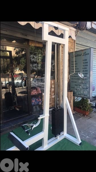 low pulley like new we have also all sports equipment 1