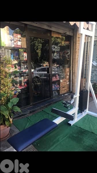 low pulley like new we have also all sports equipment 2