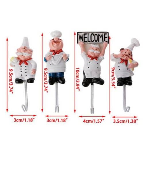 kitchen chef wall hangers 2