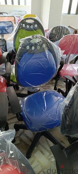 كرسي مكتب جلد.   Office chair 4