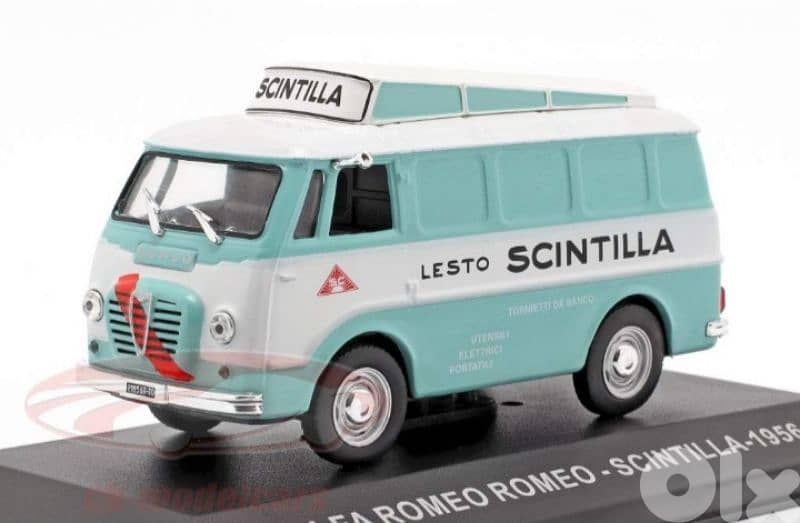 Alfa Romeo Van (1956) diecast car model 1;43. 1