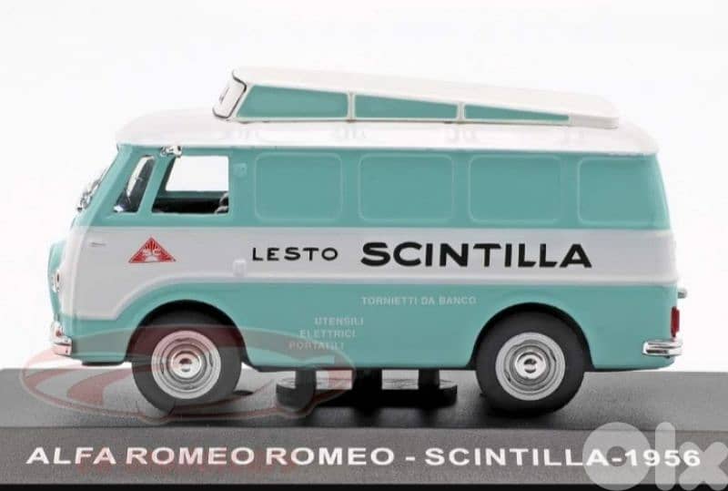Alfa Romeo Van (1956) diecast car model 1;43. 2