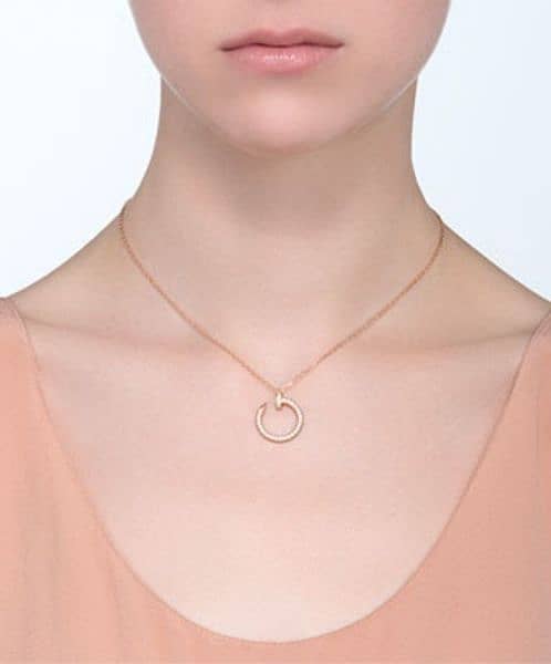 necklace copy juste un clou cartier bass gold 1